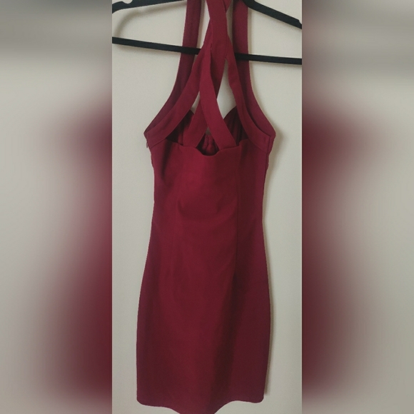 Red bodycon dress - Picture 2 of 2